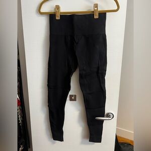 Set Active High-Waisted Black Leggings